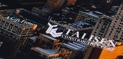 a gift from Talisen back of book