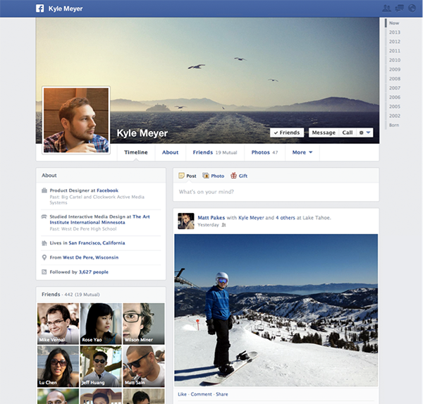 facebook-timeline