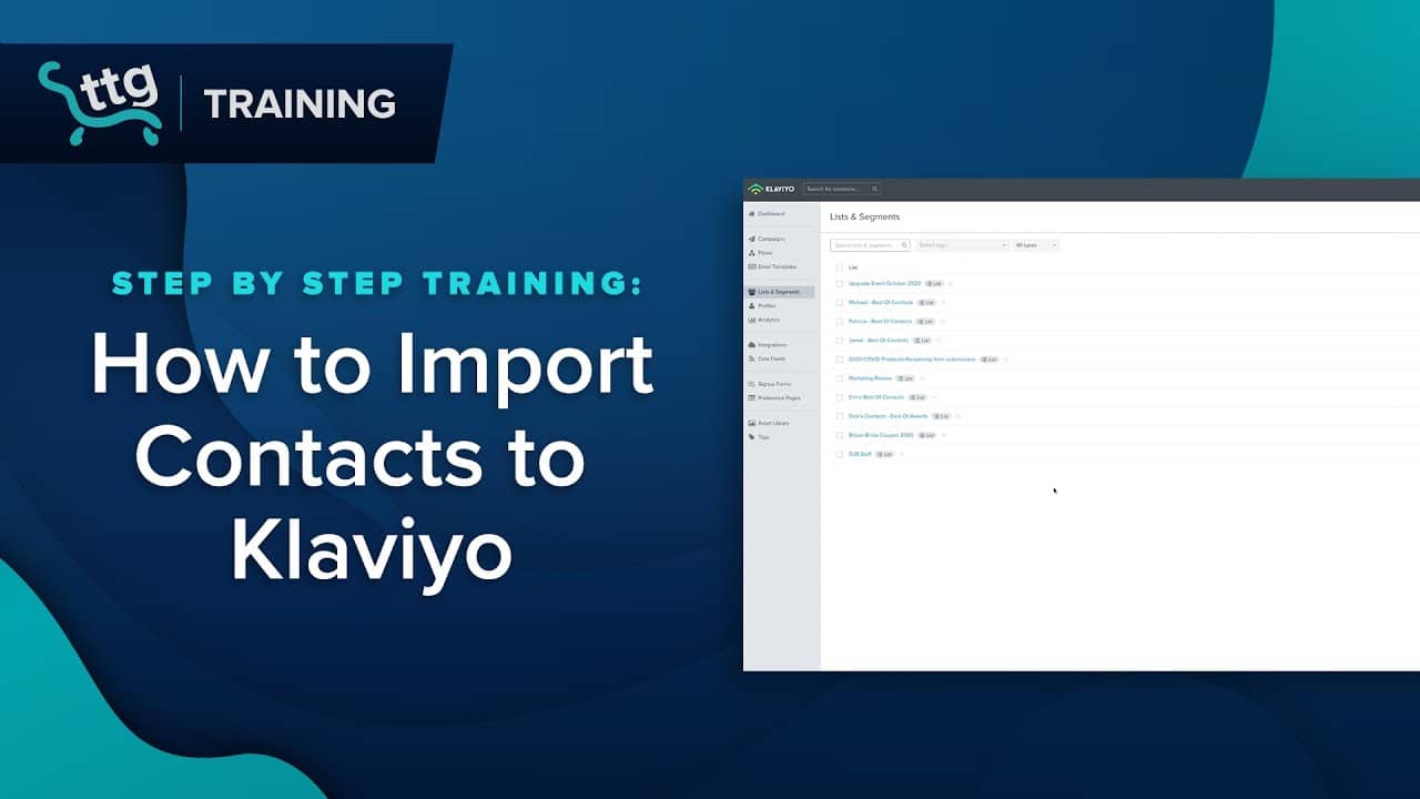 How to Import Contacts onto Klaviyo for Beginners | DIY Email Marketing
