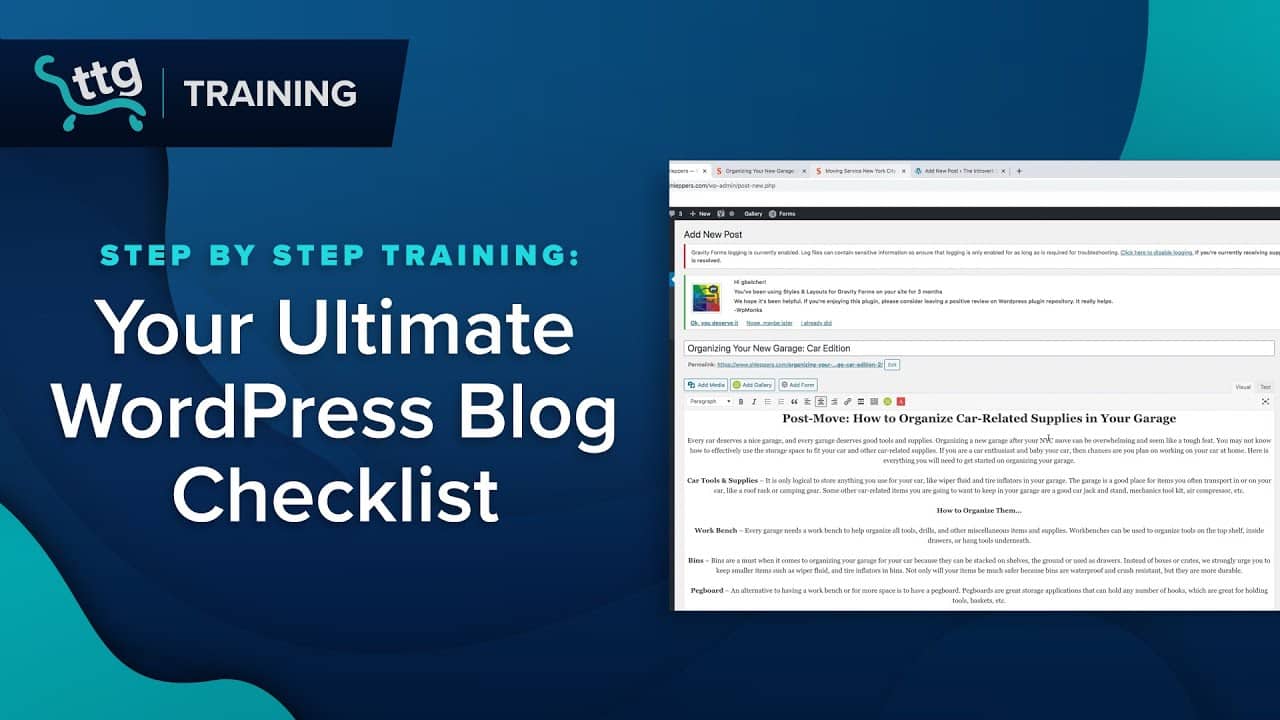 How to Upload a Blog Post to WordPress | Blog Checklist