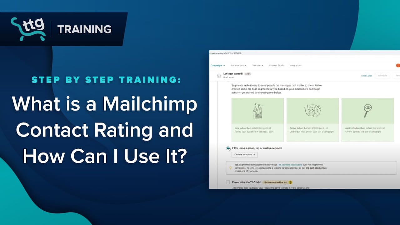 What is a Mailchimp Contact Rating and How Can I Use It? | Smart DIY Marketing for 2020