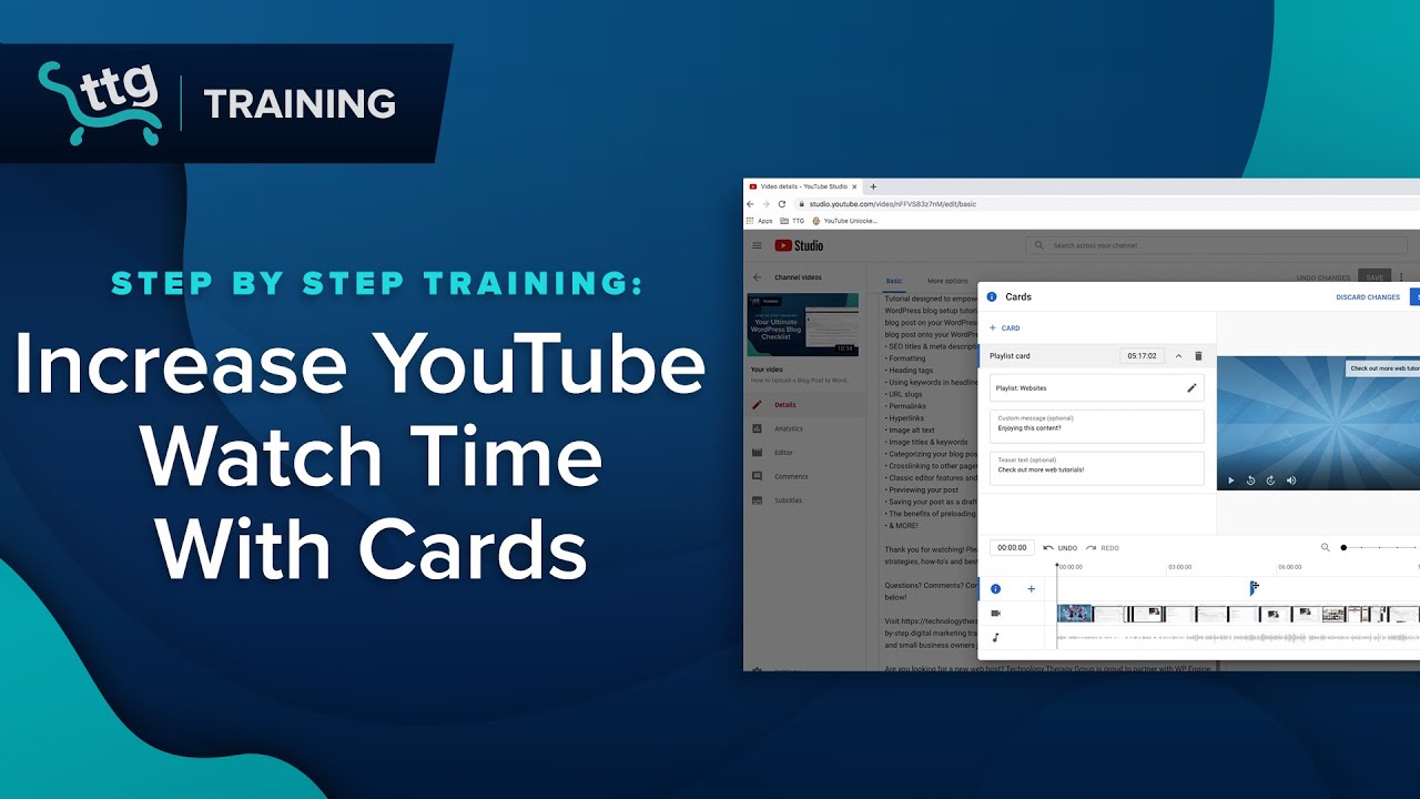 YouTube Card 2020 Tutorial | Increase YouTube Watch Time | DIY Digital Marketing