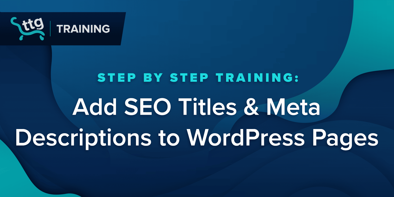 add seo titles and meta descriptions to wordpress pages