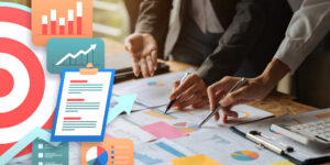 people working on a digital marketing strategy